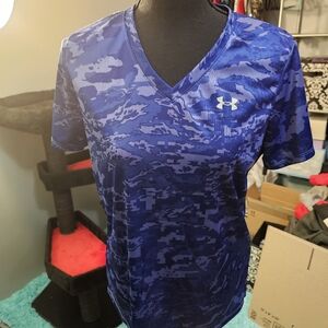Under Armour Digital Purple Camo Tee